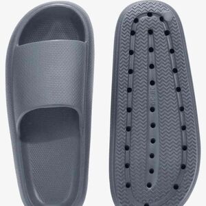 Welltree Slides For Adults | Non-Slip | Size: Women 7 / Men 5 | RRR Shoes
